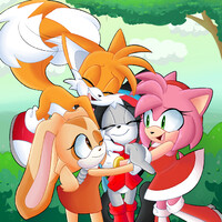 TMoSTH Sonic and Amy Fanart by Saharalioness -- Fur Affinity [dot] net