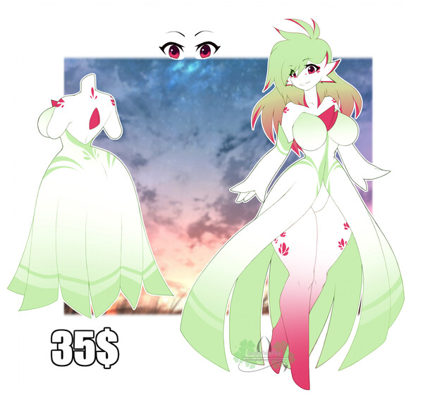 Adopt #89: Mega Evolution Line - Shiny Gardevoir (CLOSED) by schaulvre --  Fur Affinity [dot] net