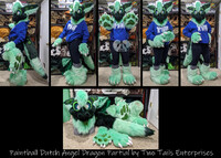 Paintball Dutch Angel Dragon Fursuit Partial 2020