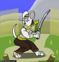 The Bamboo Cutter Mouse