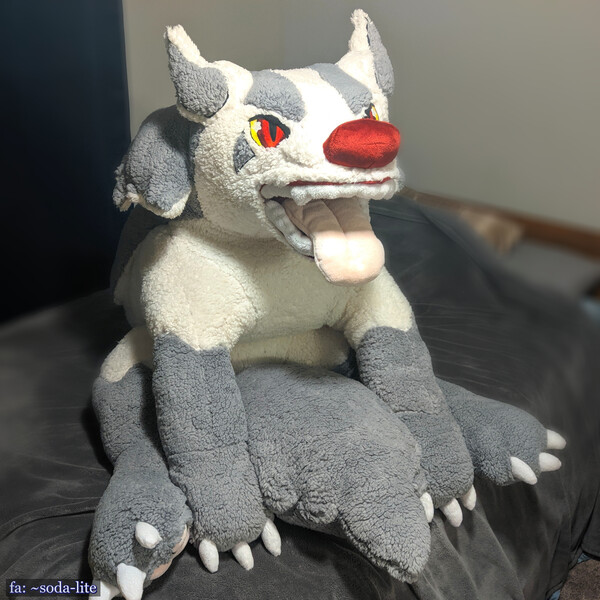 mightyena plush