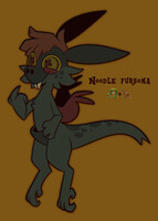 small fursona redesign