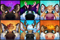 Different creetures sniffin' you!