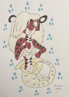 Art fight 2023 - mermaid Cecilia