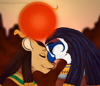 Sekhmet and Ra