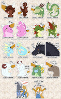 Dragon Patter Sticker Pack
