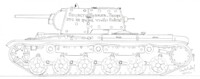 KV-1 s ekranami