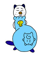 Oshawott ate Jigglypuff