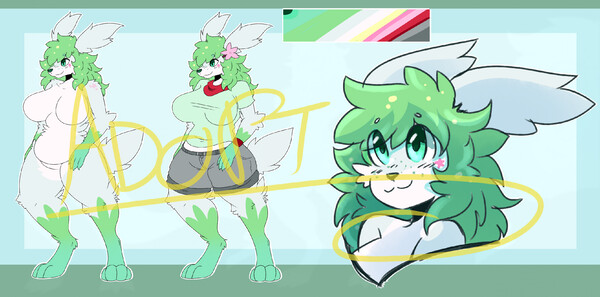 Shaymin nommies by Dreamy_Dee -- Fur Affinity [dot] net