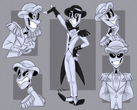 EDMeadart Sketch Page Commission