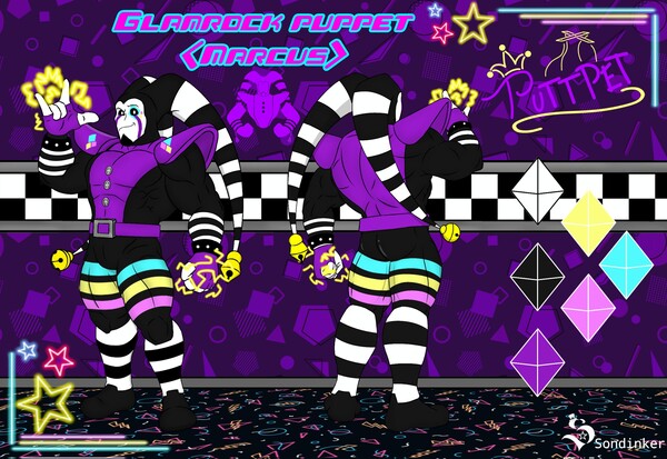 Glamrock Bonnie by Furrtyap_ -- Fur Affinity [dot] net