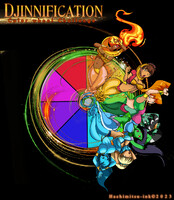 Djinnification Color Wheel Challenge - RWBY Jinn