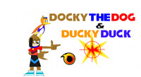 Docky The Dog and Ducky Duck Artwork