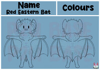 P2U Base Red Eastern Bat