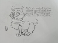 Perrito swearing (Sketch)