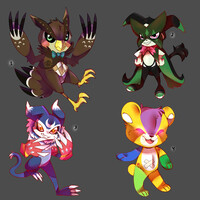 Digimons Batch57 setprice 0/4 OPEN