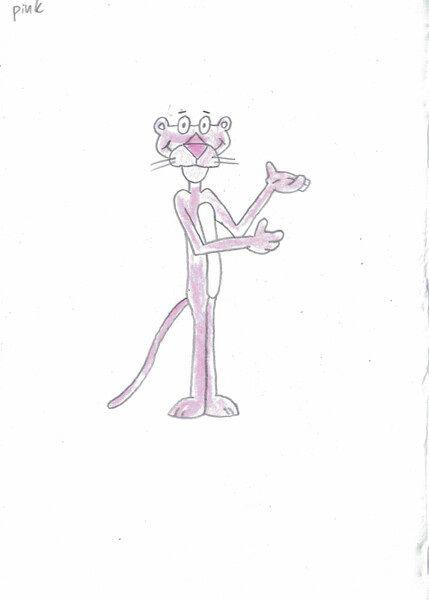 How to Draw the Pink Panther 