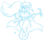 Sketch Commission For DaniSkyDelta14