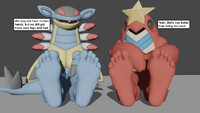 Claws and Human Feet