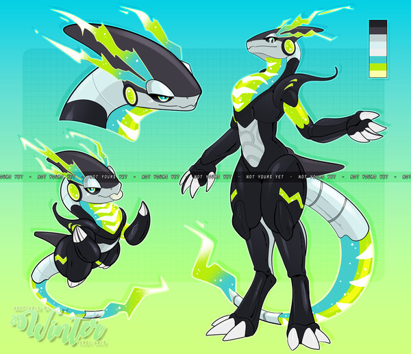 SOLD] Miraidon x Serperior Fusion ADOPT! by SphealtheDeal -- Fur Affinity  [dot] net