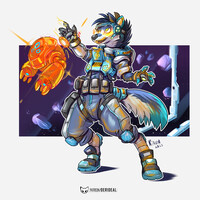 Lighting engineer armor suit