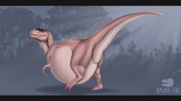 Fat dino YCH