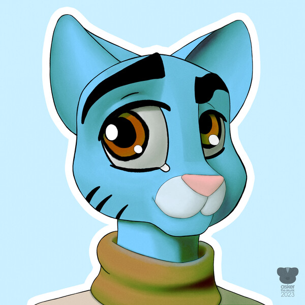 Gumball Watterson as a Sonic Character by sergeant16bit -- Fur Affinity  [dot] net