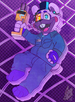 M.X.E.S. [FNAF Security Breach Ruin] by Ender_Soldier -- Fur