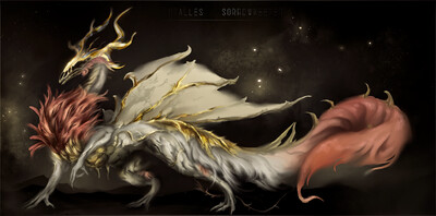 Wood dragon by Alai_Aorax -- Fur Affinity [dot] net