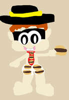 Hamburglar In Beachwear