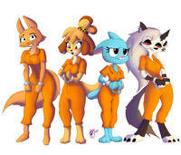 Furry Jailbirds 159 (NOT MY ART)