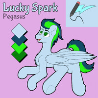 Lucky Spark reference sheet
