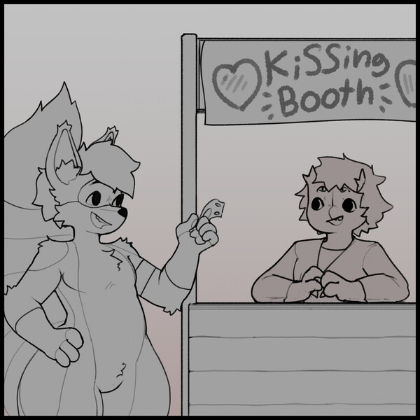 Kissing Booth/Biting Booth by HowardTheUnclean -- Fur Affinity [dot] net