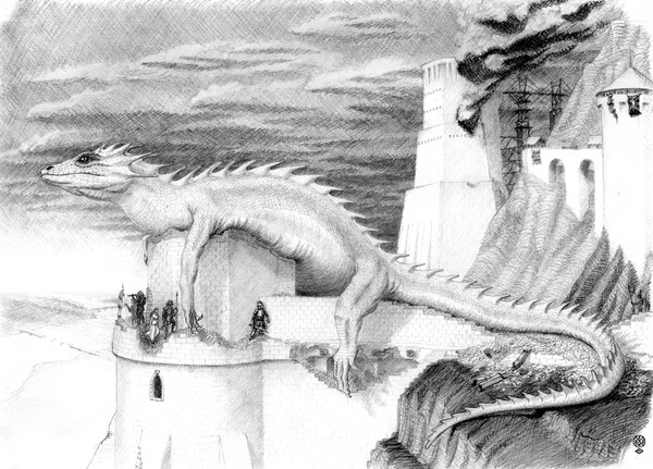 Glaurung - the father of dragons by Muto_Scapulari -- Fur Affinity [dot] net