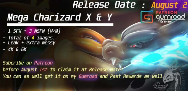 Mega Charizard X by eldrige -- Fur Affinity [dot] net