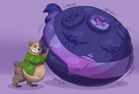 Rolling away #5 -  Blueberry