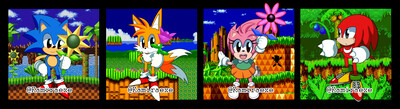 StH Sonic-Amy-Shadow-Silver Remake by kamira-exe -- Fur Affinity