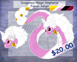 $20.00 Lugia/Zekrom Fusion Adopt (Sold) by min19 -- Fur Affinity [dot] net