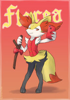 Flarea the Braixen