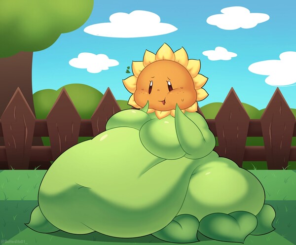 Sunflower - PvZ2 Fanart by HyperspacialArtist -- Fur Affinity [dot] net