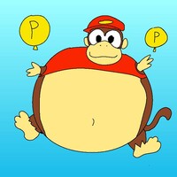 power balloon diddy kong