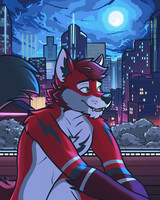 Half Body Commission for ElectroWuff