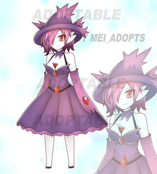 OPEN AUCTION] Adoptable Gardevoir X Meloetta fusion by Koitshi -- Fur  Affinity [dot] net