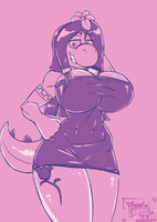 WING-IT SKETCH-Itzel for metalmario69