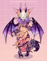 Protogen Adopt: Fae - Set Price (Closed) by CryptidCatCreations on