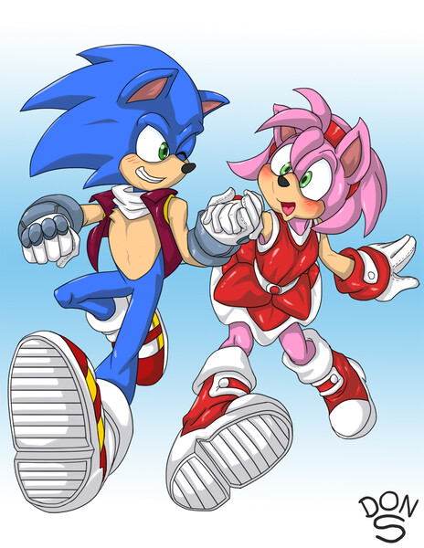 SonAmy ❤️‍🔥 #sonic #sonicxamy #amyrose #sonicthehedgehog #sonicprime