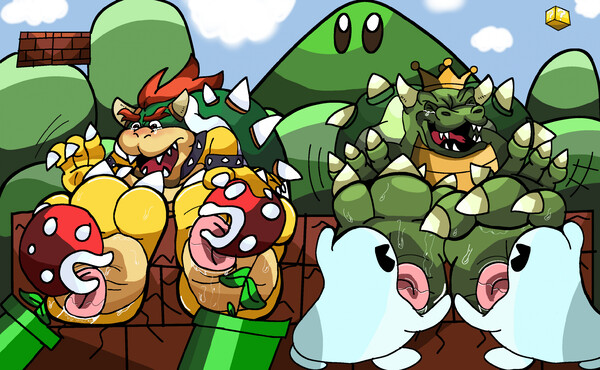 Bowserbox (Happy Bowser day 2023) by Burgkittykai -- Fur Affinity [dot] net