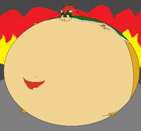 Ballooned Bowser