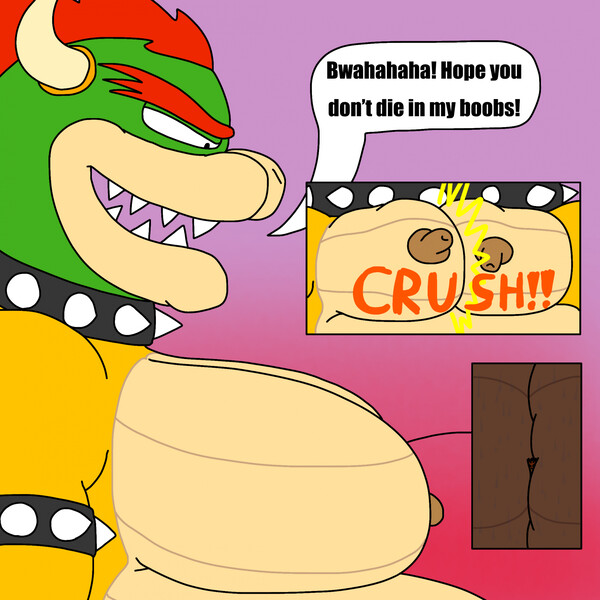 Bowser & Bowser Jr. - Patreon Voted Pic by Starrffax -- Fur Affinity [dot]  net