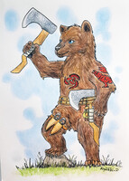 Viking bear